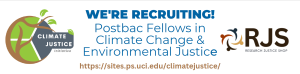 UCI CLIMATE Justice Initiative logo